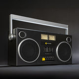 We Are Rewind Getto Blaster Cassette Player & Recorder - Curtis, Black