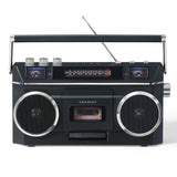 Crosley Blast Boombox Cassette Player - Black