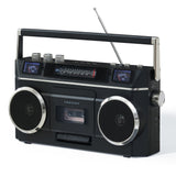 Crosley Blast Boombox Cassette Player - Black