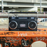 Crosley Blast Boombox Cassette Player - Black