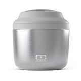 Monbento Mb Element Insulated Bento Box - Metallic Silver