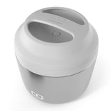 Monbento Mb Element Insulated Bento Box - Metallic Silver