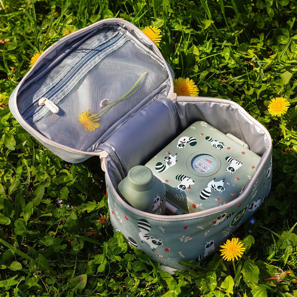 Monbento Mb Frosty Kids Insulated Lunch Bag - Raccoon