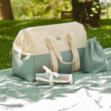 Monbento Escape XXL Insulated Cooler Bag - Green Natural