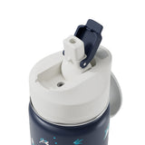 Monbento Twisty Kids Water Bottle with Snack Container - Wolf