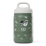 Monbento Handy Kids Insulated Lunch Box with Compartments - Raccoon