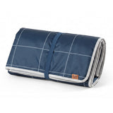 Monbento Waterproof Picnic Blanket for Outdoor Meals - Blue Natural