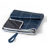 Monbento Waterproof Picnic Blanket for Outdoor Meals - Blue Natural