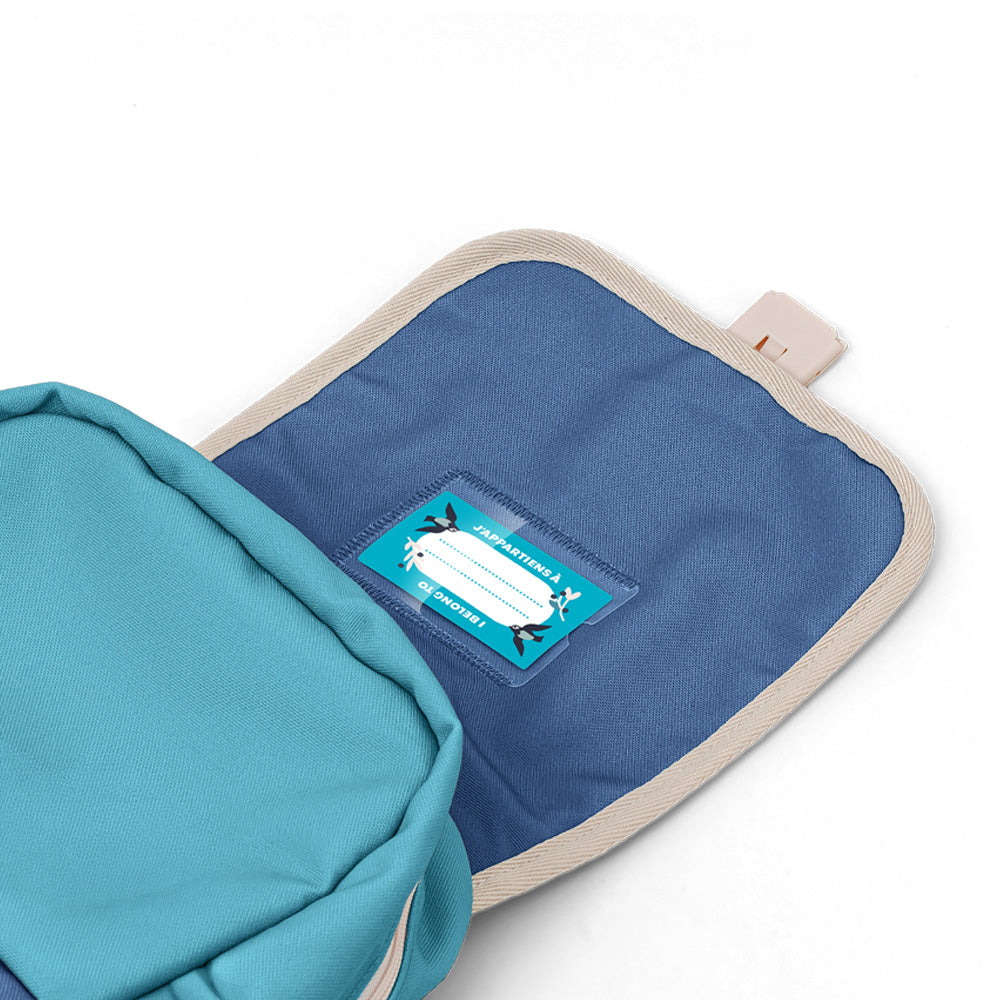 Monbento Mb Explorer Kids Insulated Backpack - Blue Infinity