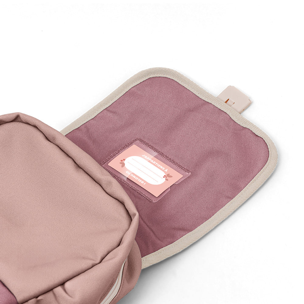 Monbento Mb Explorer Kids Insulated Backpack - Pink Blush