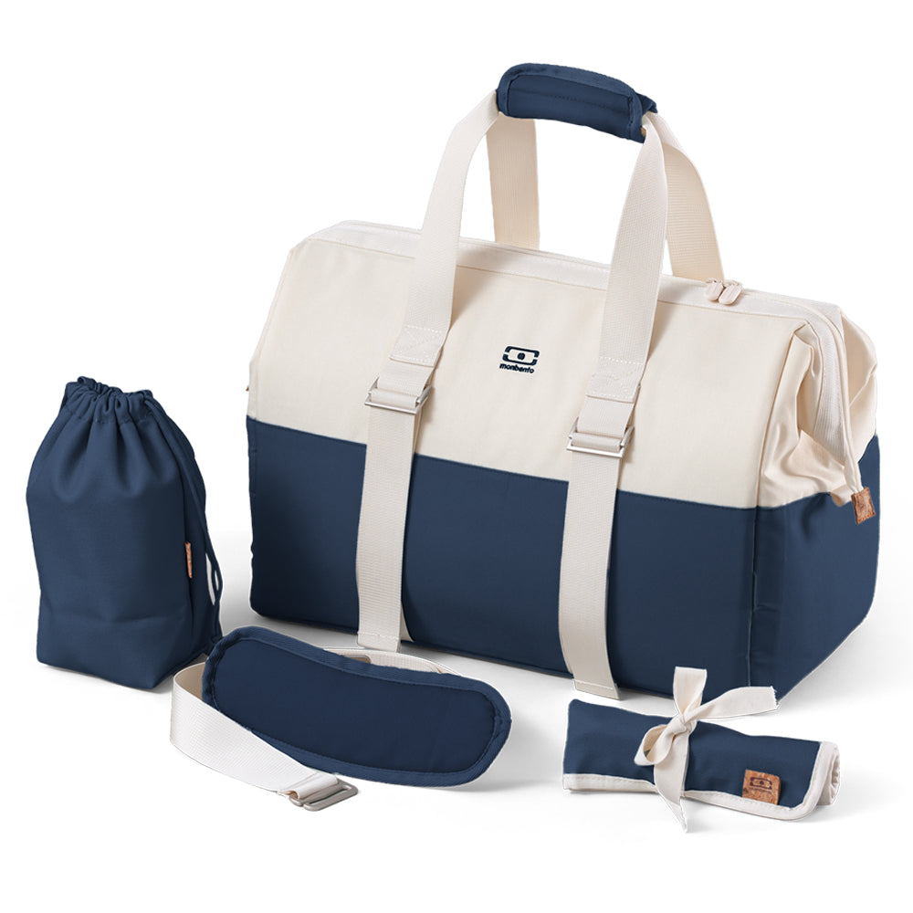 Monbento Escape XXL Insulated Cooler Bag - Blue Natural