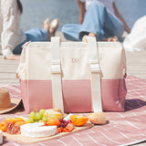 Monbento Escape XXL Insulated Cooler Bag - Pink Moka
