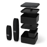 Monbento Mb Square Bento Box - Black Onyx