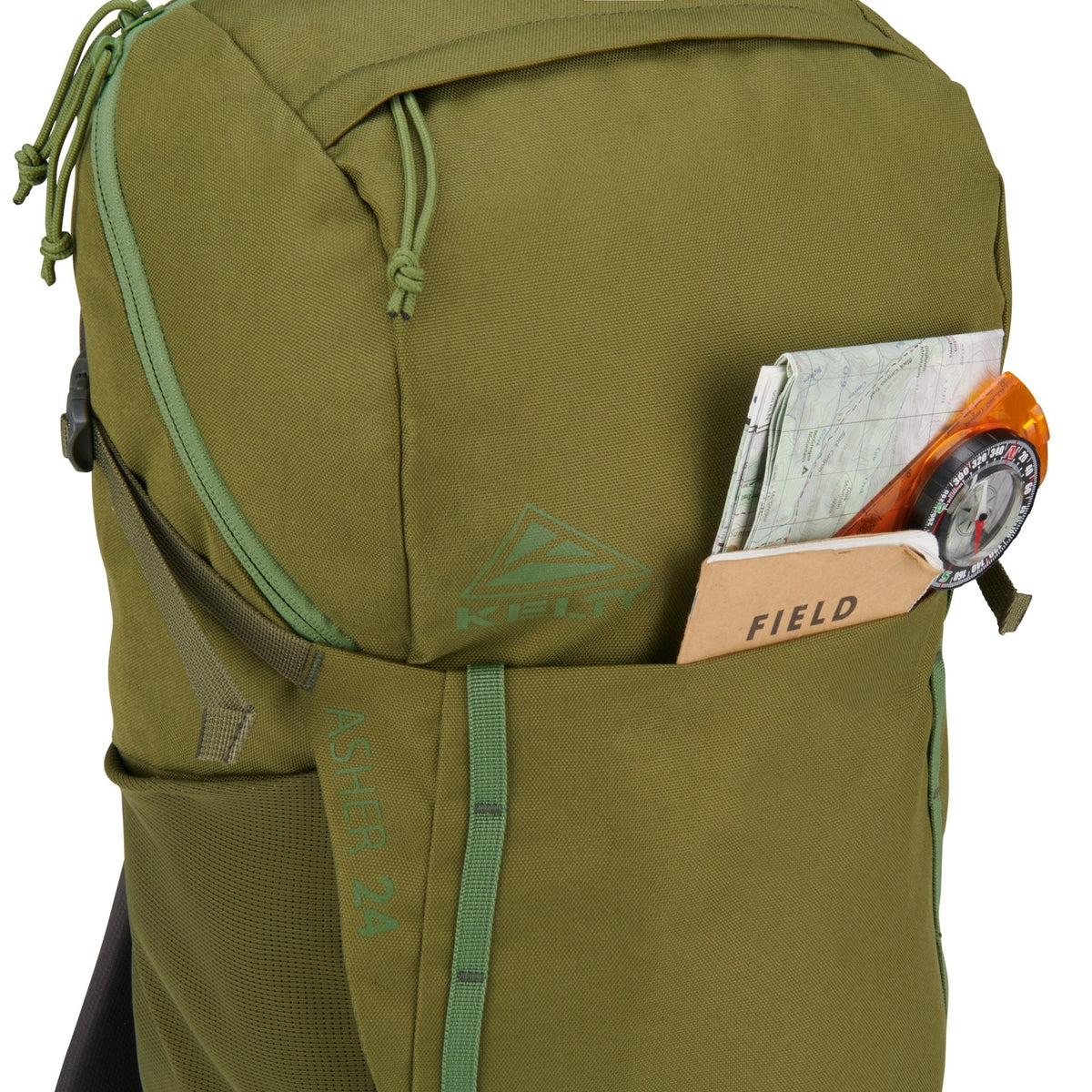 KELTY Asher 24L Backpack - Winter Moss/Dill (Outdoor Travel Bag)
