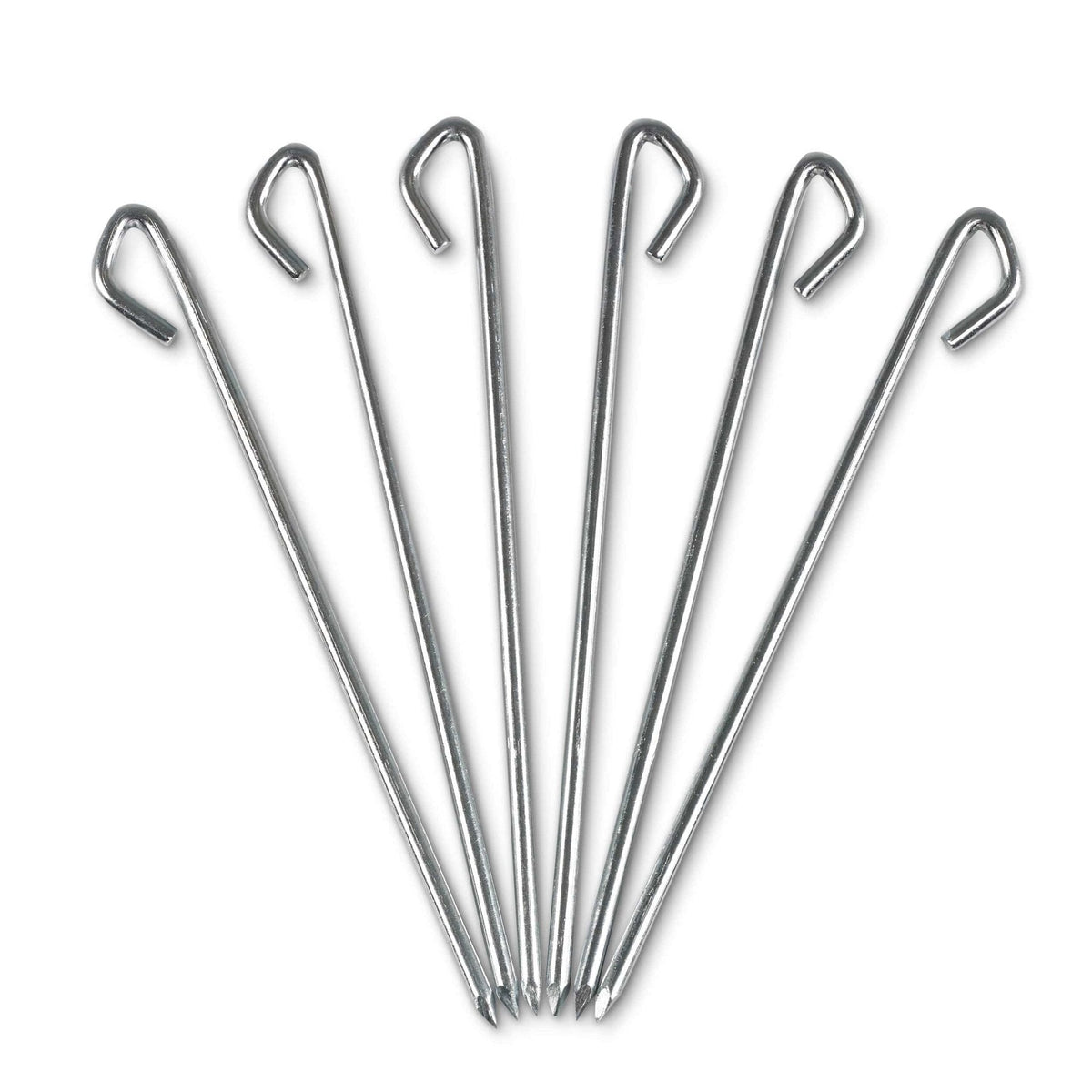 KELTY Basecamp Stake 6 Pack - High Strength Steel (25cm Tent Pegs)