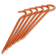 KELTY NoBendium Tent Stakes 100 Pack - 7001 Aluminium (18cm Hexagonal Tent Pegs)