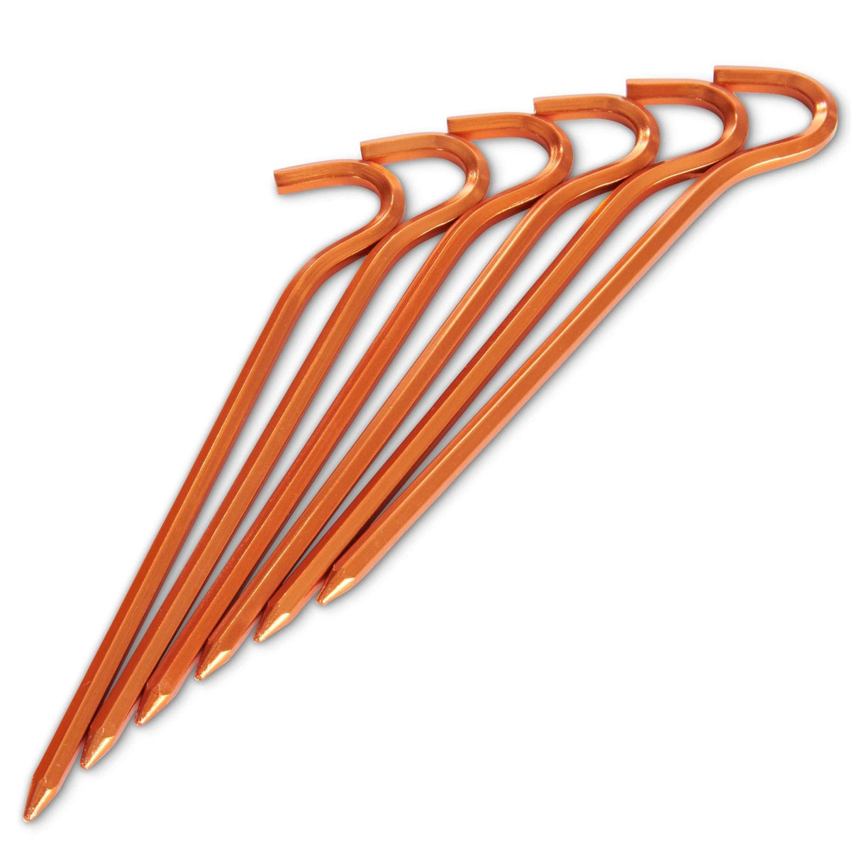 KELTY NoBendium Tent Stakes 100 Pack - 7001 Aluminium (18cm Hexagonal Tent Pegs)