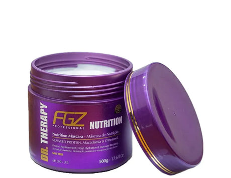 FGZ 300g Nutrition Pro Mask - Seaweed Protein & Macadamia (Keratin & Nanoplasty Safe)