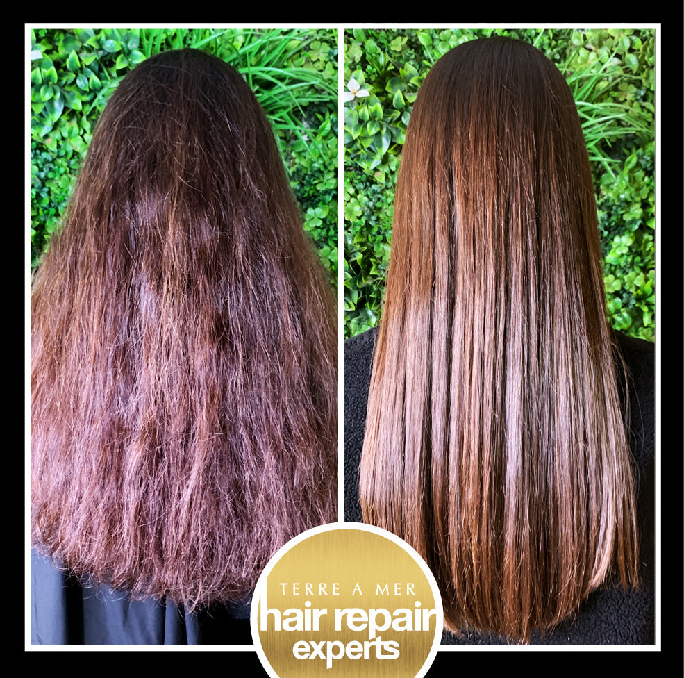 terreamer Keratin Hair Straightening System - Complete 4 Step Salon Size Pack