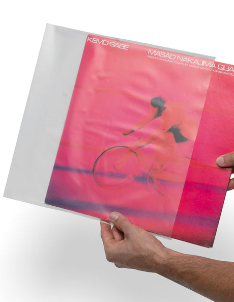 Kanto TT-CS20 Translucent Outer Cover Sleeves for 12" Vinyl Records - 20 Pack