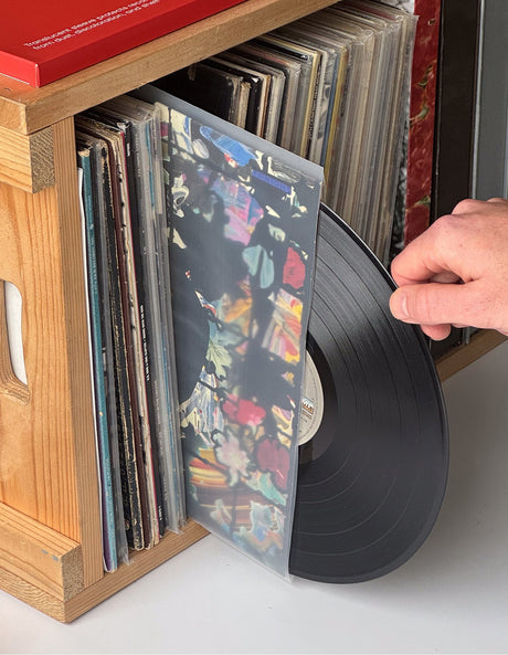 Kanto TT-CS20 Translucent Outer Cover Sleeves for 12" Vinyl Records - 20 Pack
