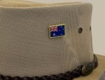 Jacaru 6610 Australia Flag Hat Pin - Aussie Hat Accessory