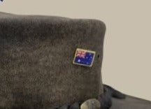 Jacaru 6610 Australia Flag Hat Pin - Aussie Hat Accessory