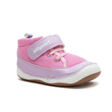 Billycart Floss Girls Wide-Fit Barefoot First Walker High-Top Sneakers - Pink/Purple (Baby & Toddler Shoes)