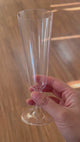 144x 150ml Plastic Champagne Flutes - Clear Wine Glasses (Bulk)