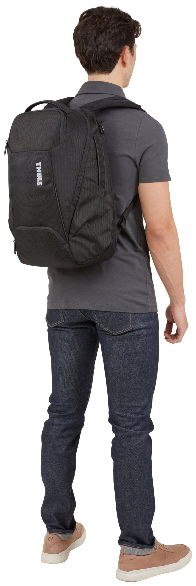 Thule Accent 26L Laptop Backpack - Black (w/ 17" Laptop Compartment & File Divider)