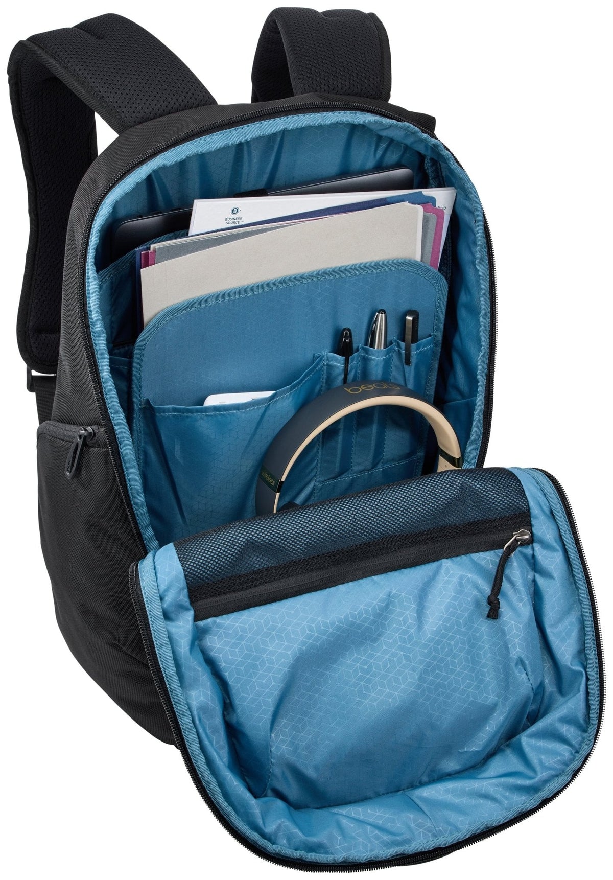 Thule Accent 26L Laptop Backpack - Black (w/ 17" Laptop Compartment & File Divider)