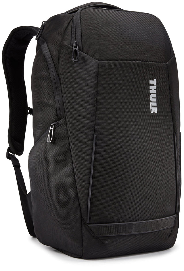Thule Accent 28L Laptop Backpack - Black (w/ 17" Laptop Compartment & SafeZone Pocket)