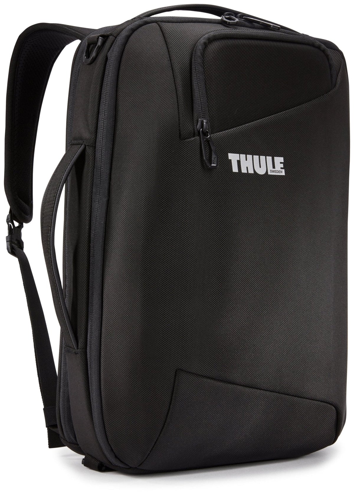 Thule Accent 17L Convertible Laptop Backpack - Black (2-in-1 Briefcase, 16" MacBook)