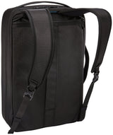 Thule Accent 17L Convertible Laptop Backpack - Black (2-in-1 Briefcase, 16" MacBook)