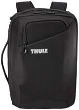 Thule Accent 17L Convertible Laptop Backpack - Black (2-in-1 Briefcase, 16" MacBook)