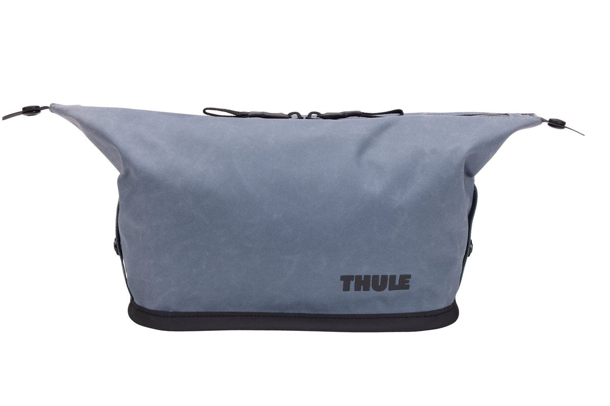Thule Aion 5L Waxed Canvas Toiletry Bag - Dark Slate (TSA Travel Wash Pouch Organiser)