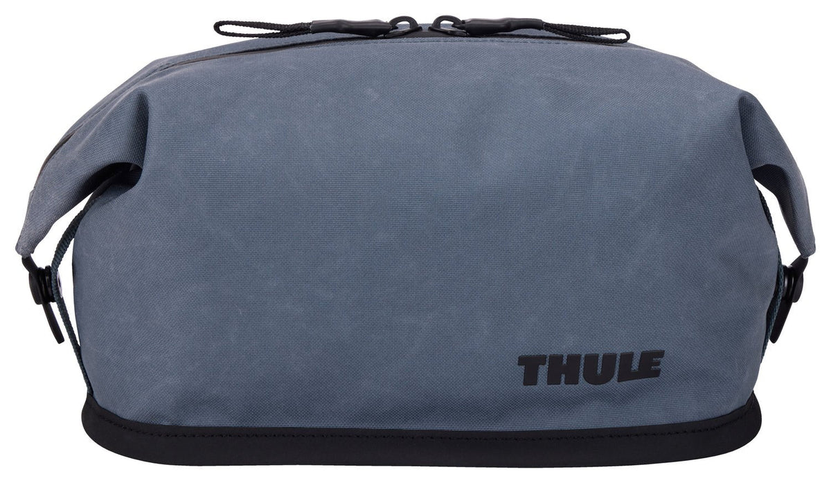 Thule Aion 5L Waxed Canvas Toiletry Bag - Dark Slate (TSA Travel Wash Pouch Organiser)