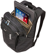 Thule Construct 24L Laptop Backpack - Black (w/ 15.6" Laptop & 10.5" Tablet Pockets)