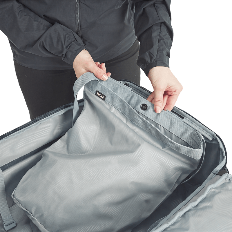 Thule EnRoute 44L 2-Wheel Carry On Suitcase - Darkest Blue (Duffel Style Travel Luggage)
