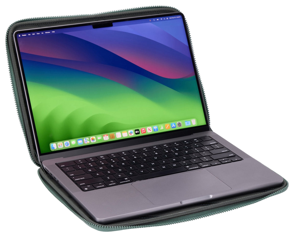 Thule Gauntlet 5 14" MacBook Pro Laptop Sleeve - Hazy Green (Hard Shell Computer Case)