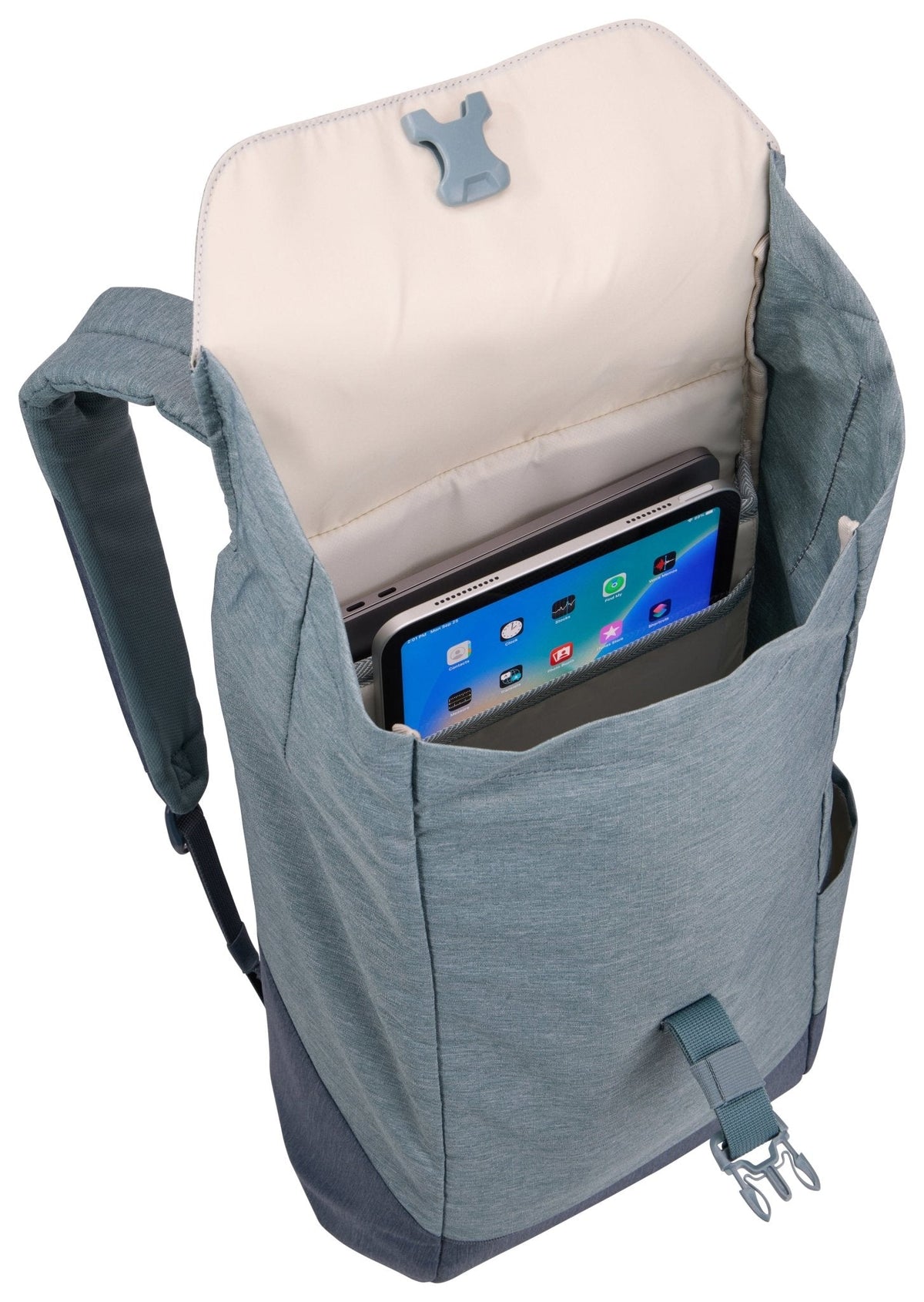 Thule Lithos 16L Laptop Backpack - Pond Grey/Dark Slate (w/ 16" MacBook Pocket)