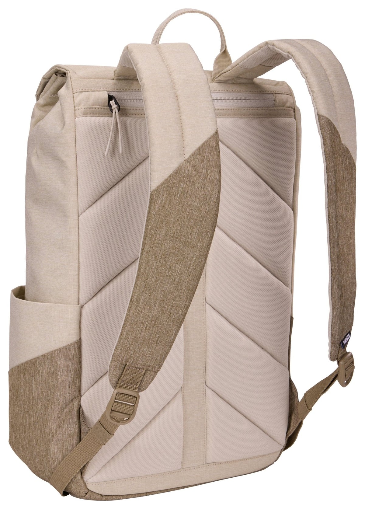 Thule Lithos 16L Laptop Backpack - Pelican Grey/Faded Khaki (w/ 16" MacBook Pocket)