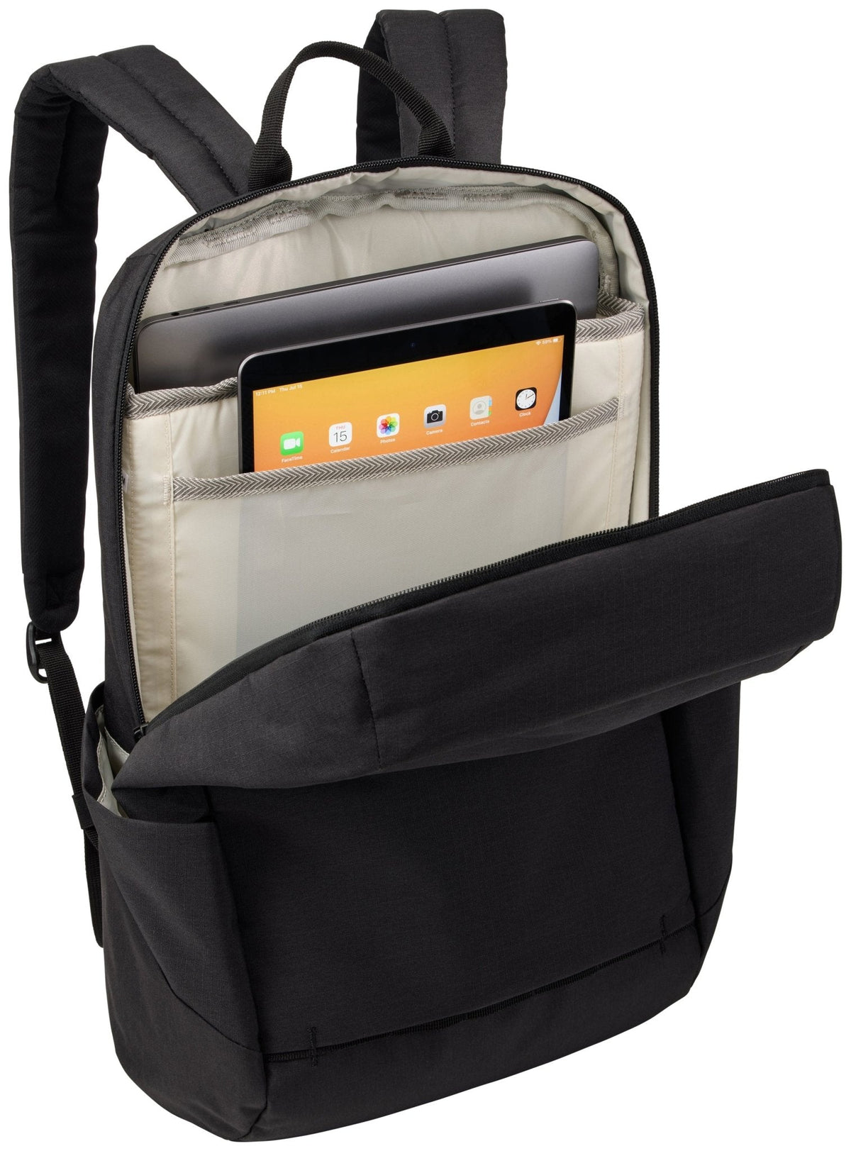 Thule Lithos 20L Laptop Backpack - Black (w/ 16" Laptop Pocket)