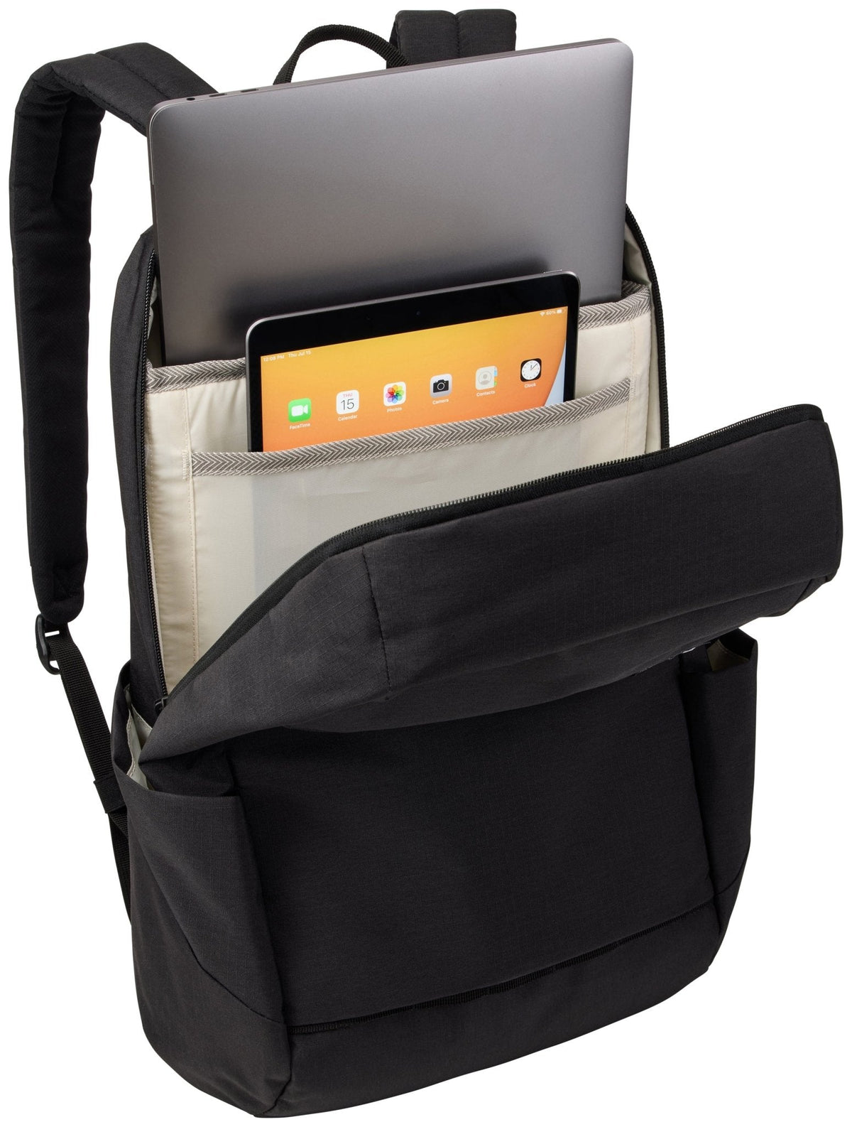 Thule Lithos 20L Laptop Backpack - Black (w/ 16" Laptop Pocket)
