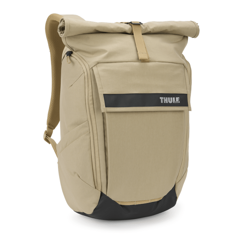 Thule Paramount 24L Rolltop Backpack Bag - Gentle Beige (w/ 16" Laptop Padded Compartment)