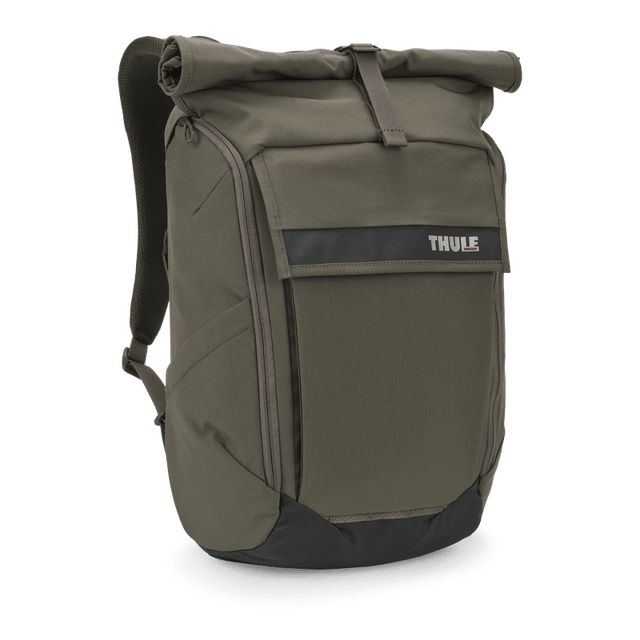 Thule Paramount 24L Rolltop Backpack - Mineral Brown (w/ 16" Laptop Padded Compartment)