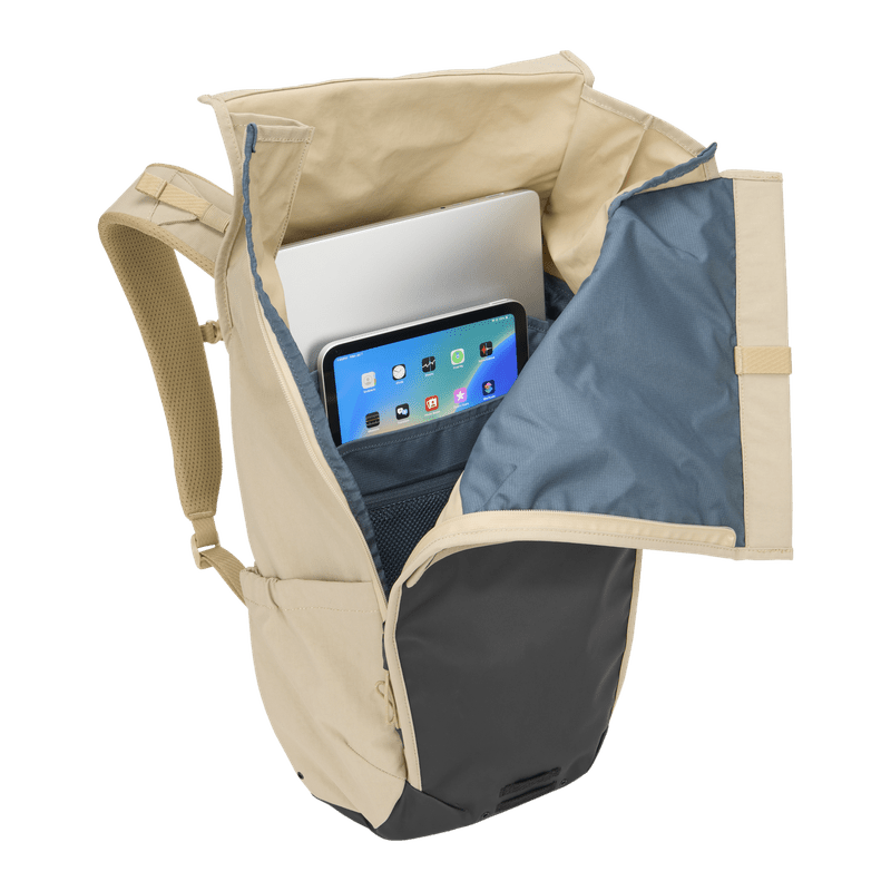 Thule Paramount 20L Bike Commuter Backpack - Gentle Beige (Rolltop w/ 16" Laptop Sleeve)