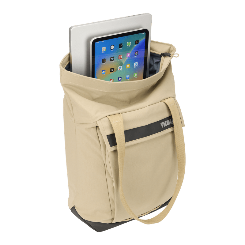 Thule Paramount 22L Water-Resistant Tote Bag - Gentle Beige (w/ 16" Laptop Sleeve)