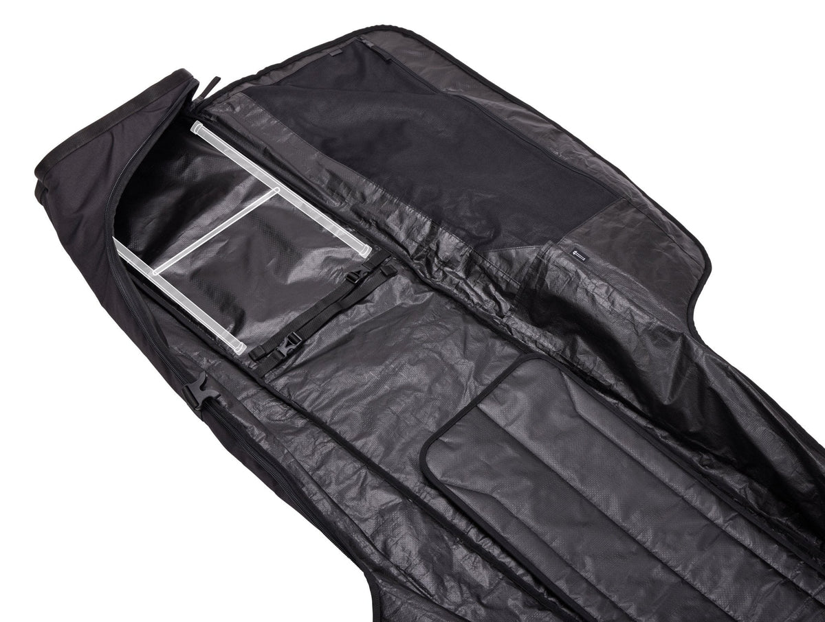 Thule RoundTrip 192cm Ski Roller Padded Bag - Black (Fits 2 Pairs of Skis)