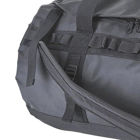 70L Waterproof Travel Duffle Gym Bag Overnight Travel Luggage Duffel Foldable - Black